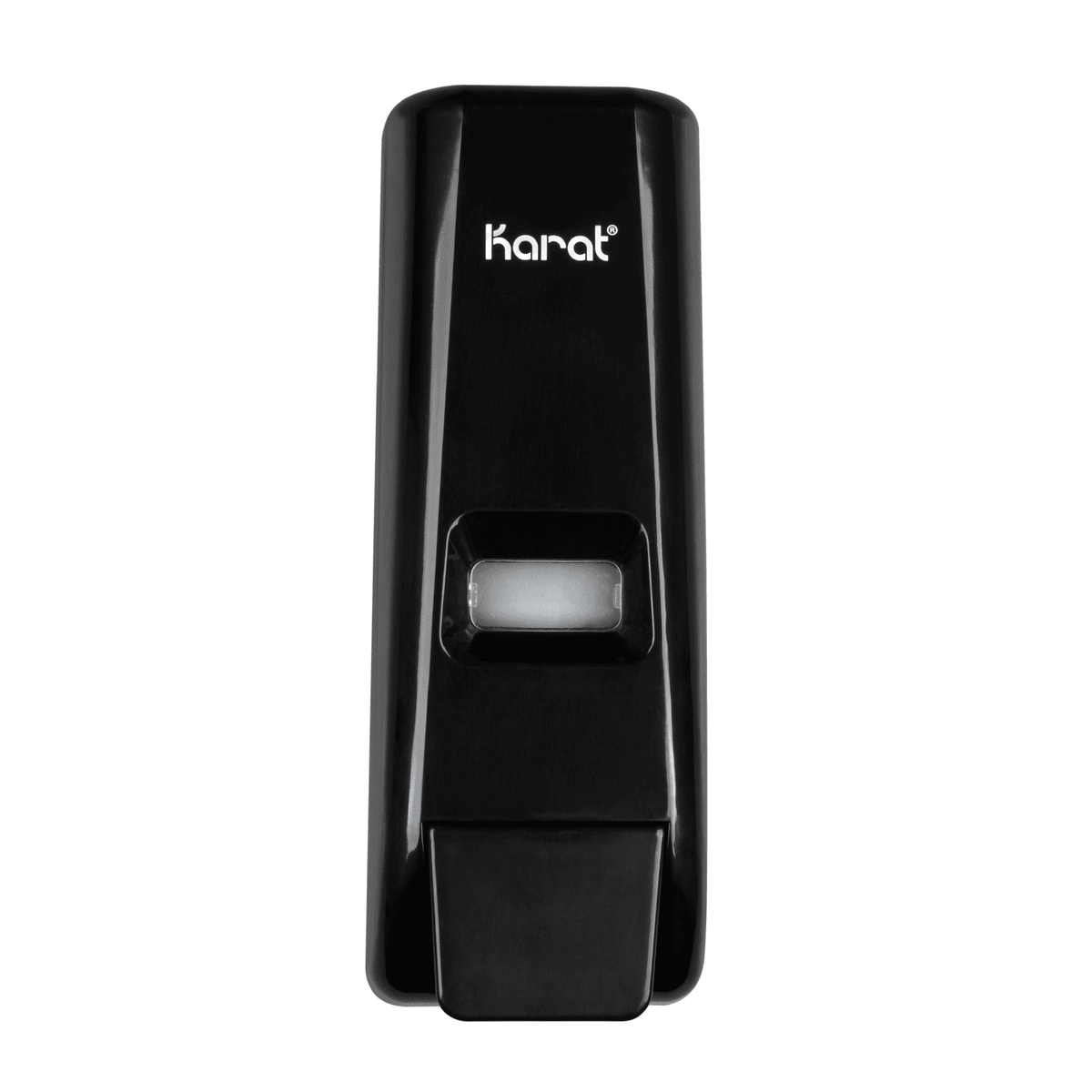 Karat 13.5oz Hand Soap Refillable Liquid Dispenser, Stand/Wall Mount, Black — 1 unit — product photo 2