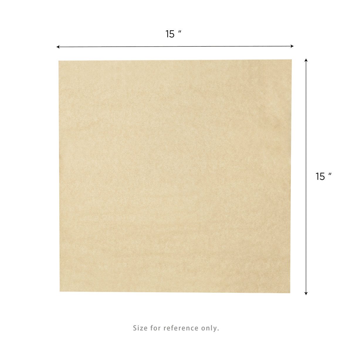 Karat 15" x 15" Grease Resistant Deli Wrap / Paper Liner Sheets, Kraft — 3,000 sheets — product photo 5