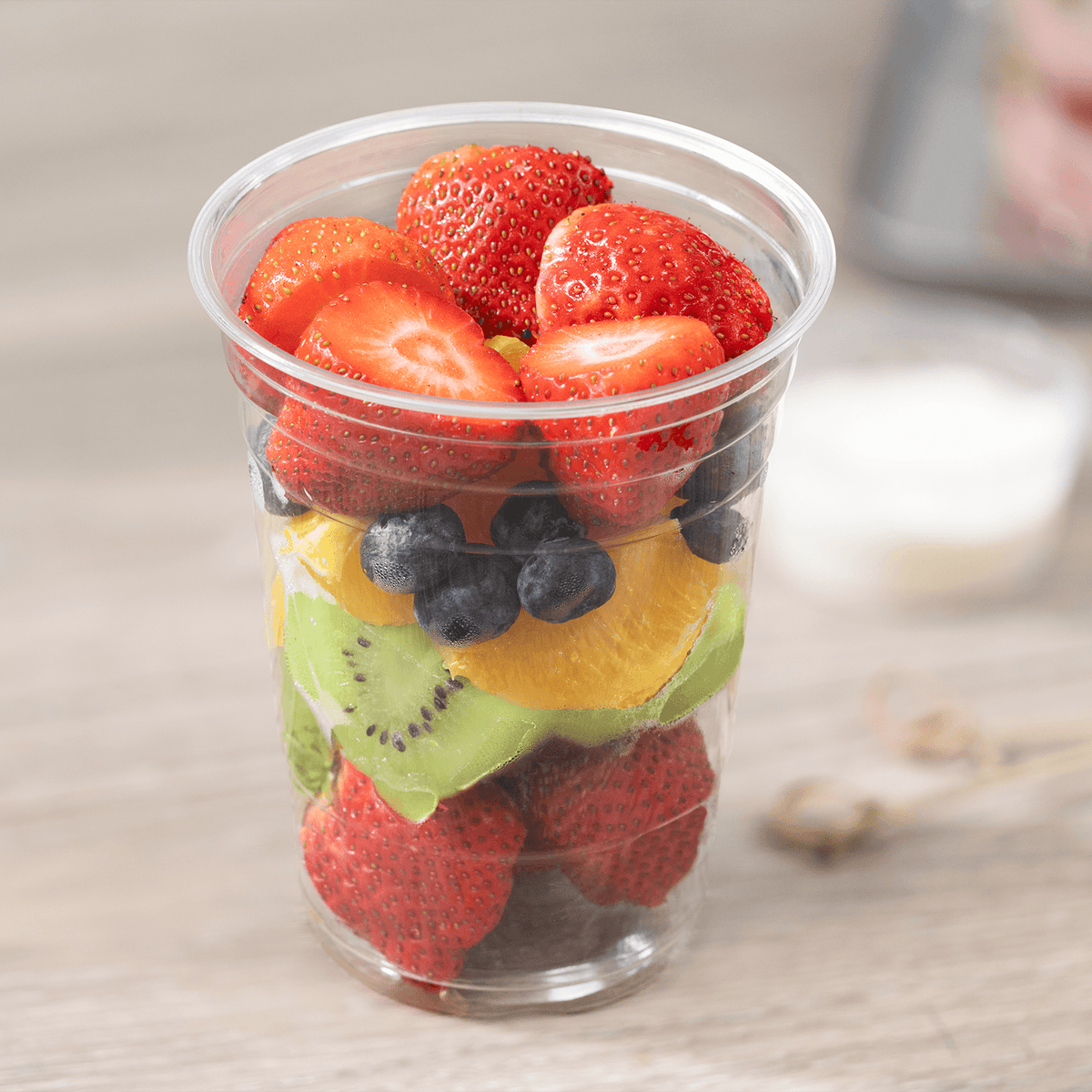 Karat 16 oz Clear Cold Cups, RPET, 98 mm — 1,000 ct — product photo 4