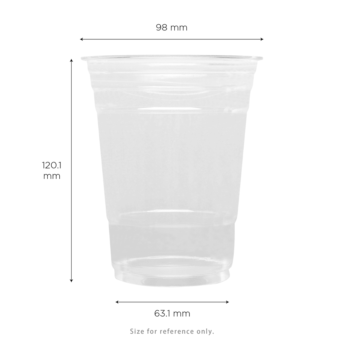 Karat 16 oz Clear Cold Cups, RPET, 98 mm — 1,000 ct — product photo 5