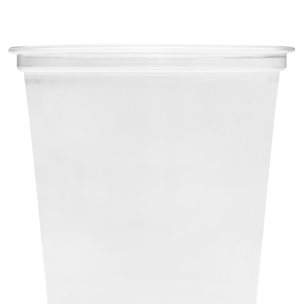 Karat 16 oz Clear Plastic Cold Cups, PET, U-Shape, 98 mm — 1,000 ct — product photo 4