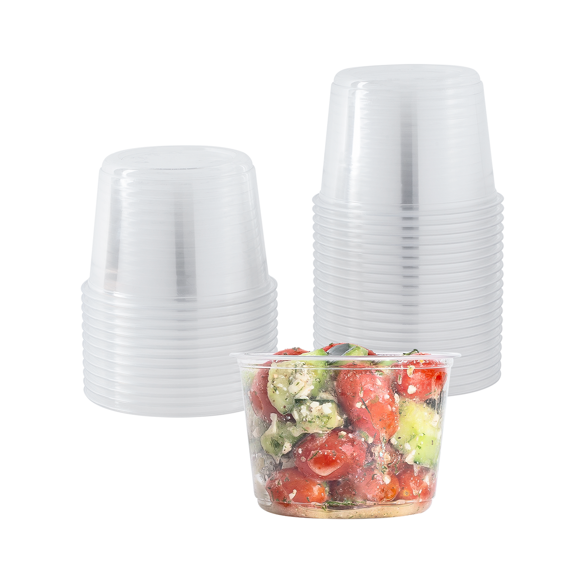 Karat 16 oz Deli Containers, PET, 117 mm — 500 ct — product photo 2