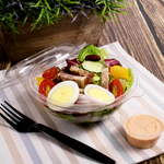 Karat 16 oz Disposable Salad Bowls, 146mm, PET — 500 ct