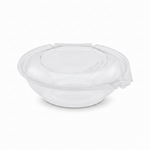 Karat 16 oz Disposable Tamper Resistant Hinged Salad Bowls, PET — 240 sets — product photo 2