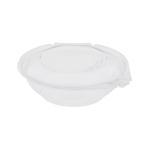 Karat 16 oz Disposable Tamper Resistant Hinged Salad Bowls, PET — 240 sets — product photo 4