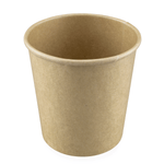 Karat 16 oz Gourmet Paper Food Container, Kraft, 96 mm — 500 ct — product photo 2