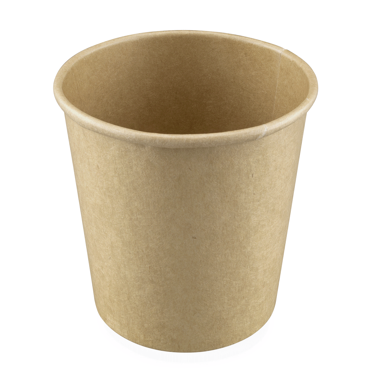 Karat 16 oz Gourmet Paper Food Container, Kraft, 96 mm — 500 ct — product photo 2