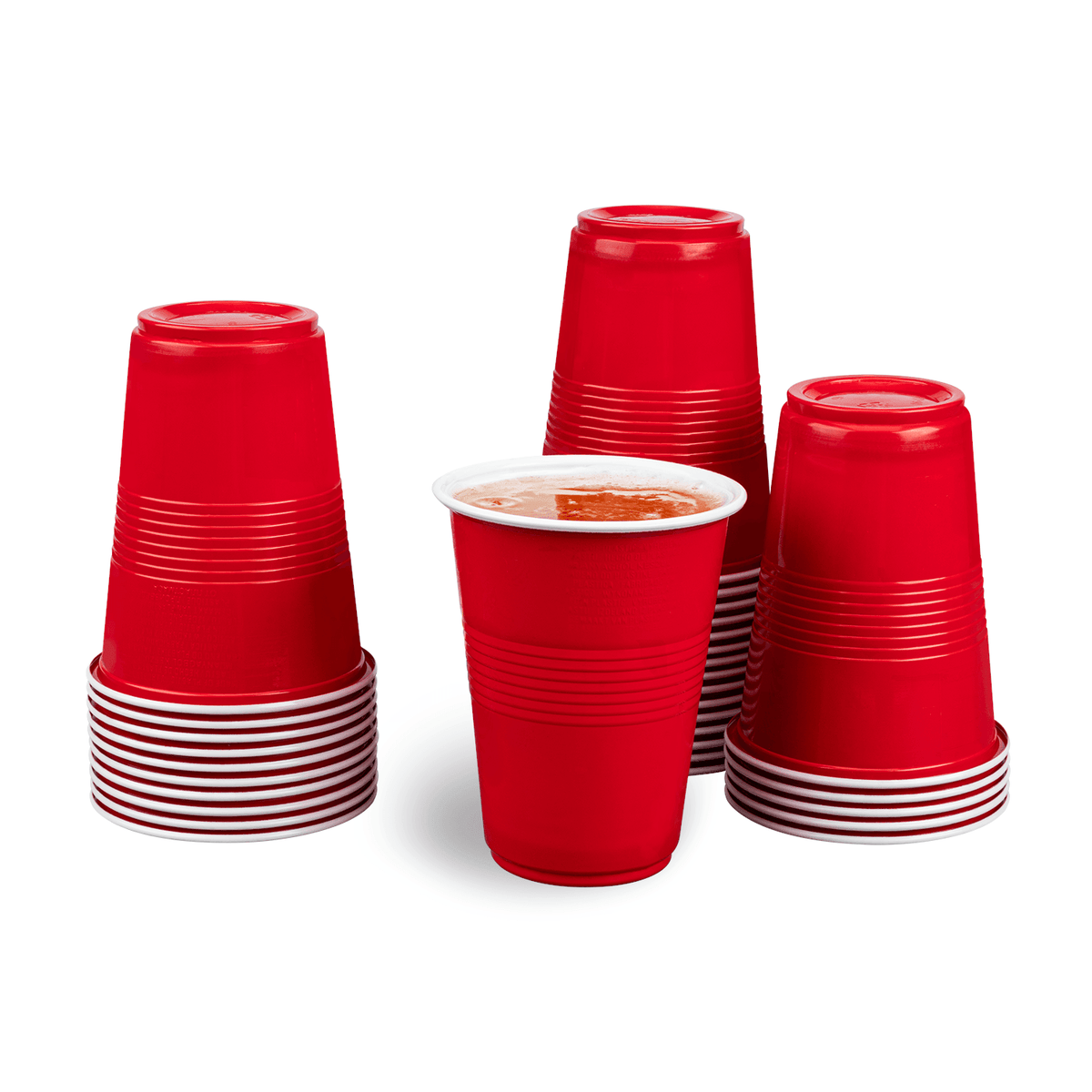 Karat 16 oz Party Cup, Red, BPA Free, PP — 600 ct — product photo 9