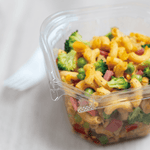Karat 16 oz PET Tamper Resistant Square Container, Clear — 400 ct — product photo 4