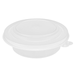 Karat 16 oz PP Hinged Inserts for 24-32 oz Paper Food Containers (142 mm) — 300 ct — product photo 2
