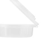 Karat 16 oz PP Hinged Inserts for 24-32 oz Paper Food Containers (142 mm) — 300 ct — product photo 5