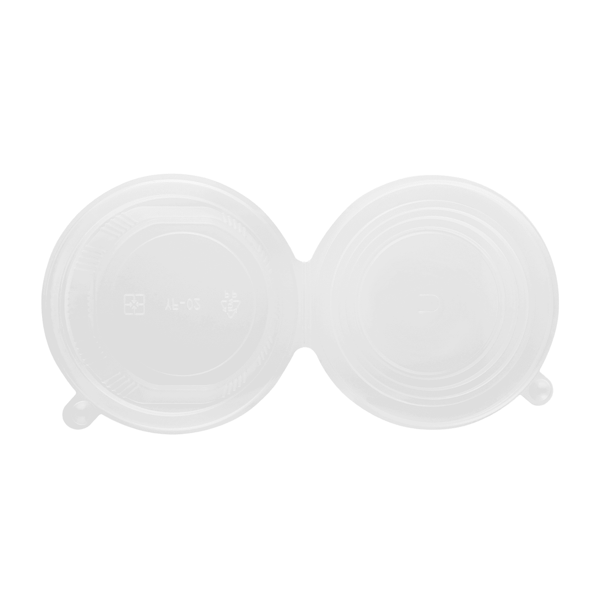 Karat 16 oz PP Hinged Inserts for 24-32 oz Paper Food Containers (142 mm) — 300 ct — product photo 8