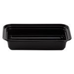 Karat 16 oz PP Injection Molded Microwaveable Rectangular Black Food Containers with lids — 150 sets — product photo 8