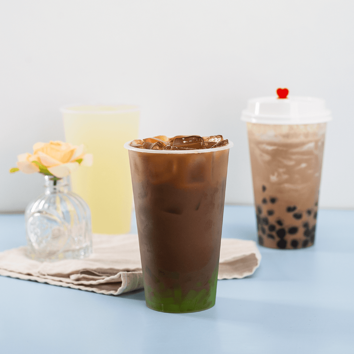 Karat 16 oz Tall Premium PP Cup, 90 mm, Matte — 1,000 ct — product photo 3