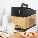 Karat 160 oz Beverage Take-Out Container, Kraft — 25 ct — product photo 3