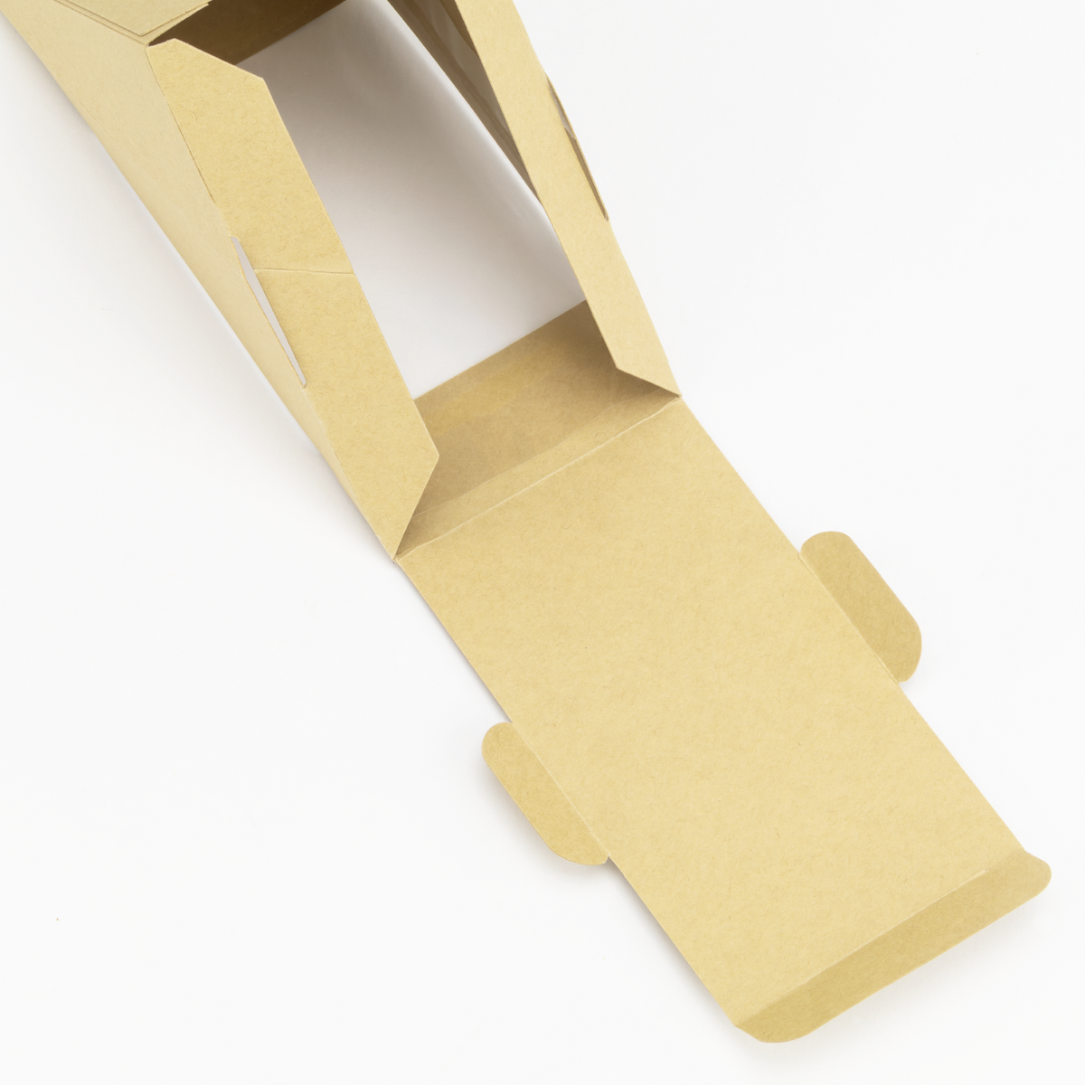 Karat 19oz Paper Sandwich Wedge Container with Window, Kraft — 500 ct — product photo 6