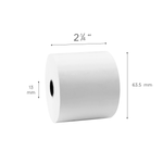 Karat 2 1/4" x 200' Phenol Free Thermal Paper Rolls, White — 50 Rolls — product photo 5