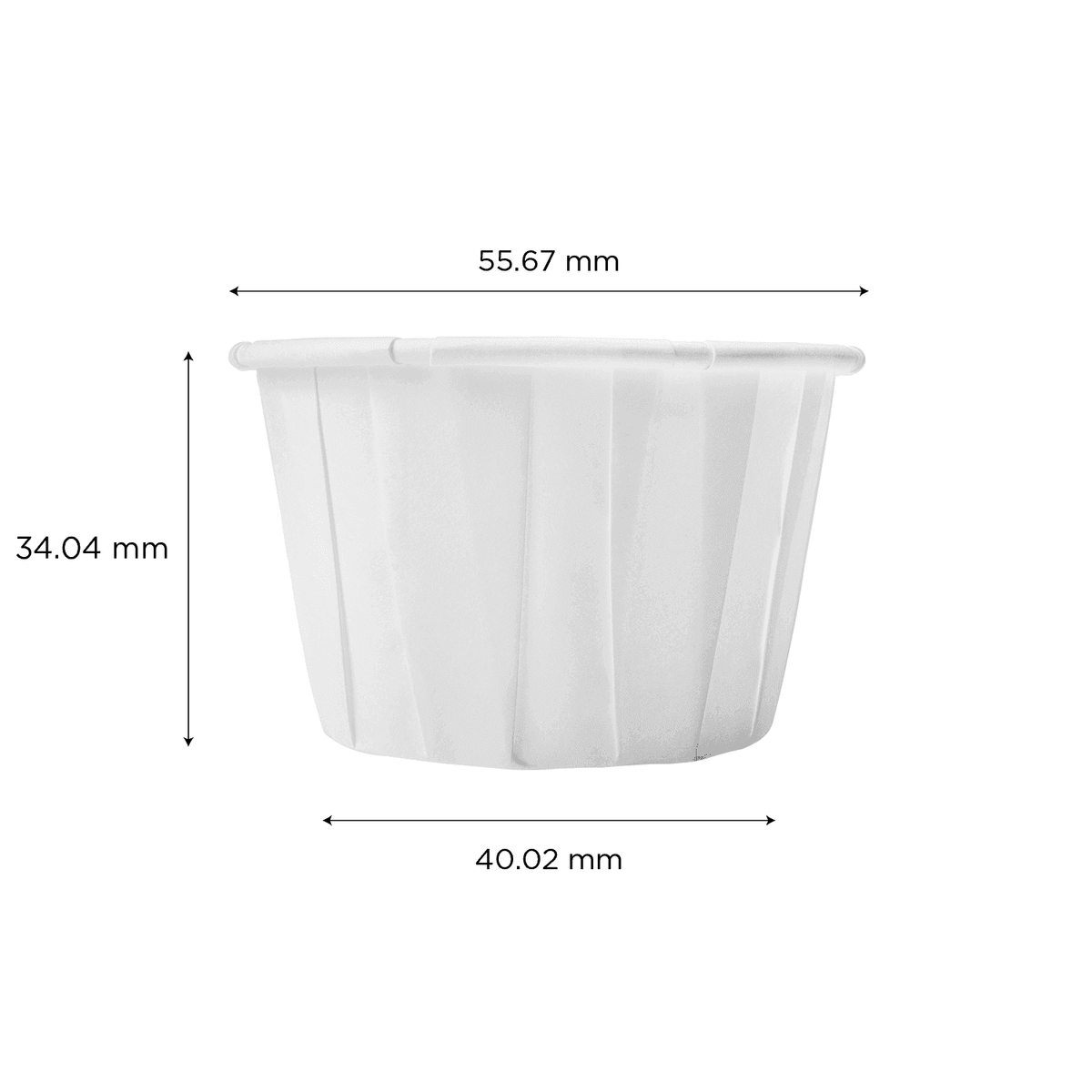 Karat 2 oz Paper Portion Cups — 5,000 ct — product photo 4