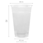 Karat 20 oz Clear Cold Cups, RPET, 98 mm — 1,000 ct — product photo 5