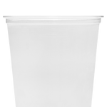 Karat 20 oz Clear Plastic Cold Cups, PET, U-Shape, 98 mm — 1,000 ct — product photo 4