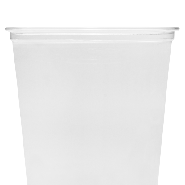 Karat 20 oz Clear Plastic Cold Cups, PET, U-Shape, 98 mm — 1,000 ct — product photo 4