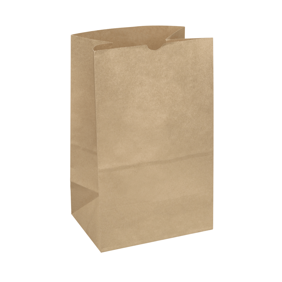 Karat 20lb Shorty Paper Bag — 500 ct — Kraft
