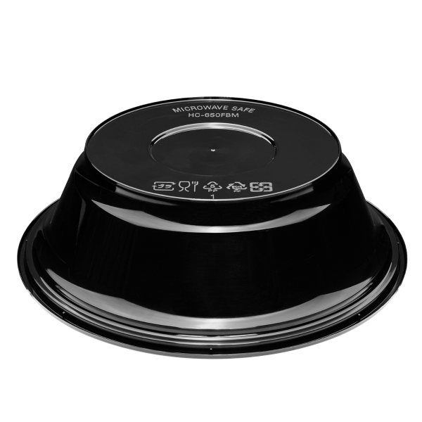 Karat 22 oz Disposable Bowls, Black, Injection Molded PP, 179 mm — 300 ct — product photo 5