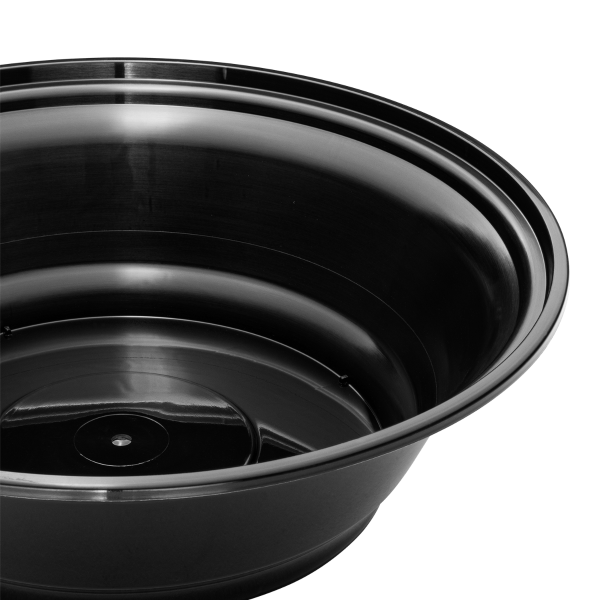 Karat 22 oz Disposable Bowls, Black, Injection Molded PP, 179 mm — 300 ct — product photo 7