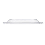 Karat 24-48 oz Square Disposable Salad Bowl Lids, PET, Clear — 300 ct — product photo 4