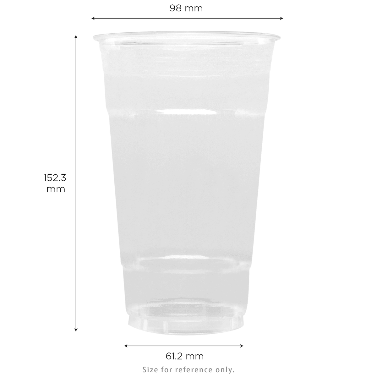 Karat 24 oz Clear Cold Cups, RPET, 98 mm — 600 ct — product photo 5