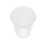Karat 24 oz Clear Plastic Cold Cups, PET, U-Shape, 98 mm — 600 ct — product photo 4
