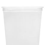 Karat 24 oz Clear Plastic Cold Cups, PET, U-Shape, 98 mm — 600 ct — product photo 6