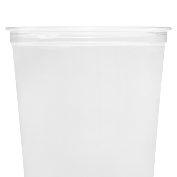 Karat 24 oz Clear Plastic Cold Cups, PET, U-Shape, 98 mm — 600 ct — product photo 6