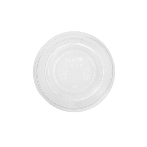 Karat 24 oz Clear Plastic Cold Cups, PET, U-Shape, 98 mm — 600 ct — product photo 8