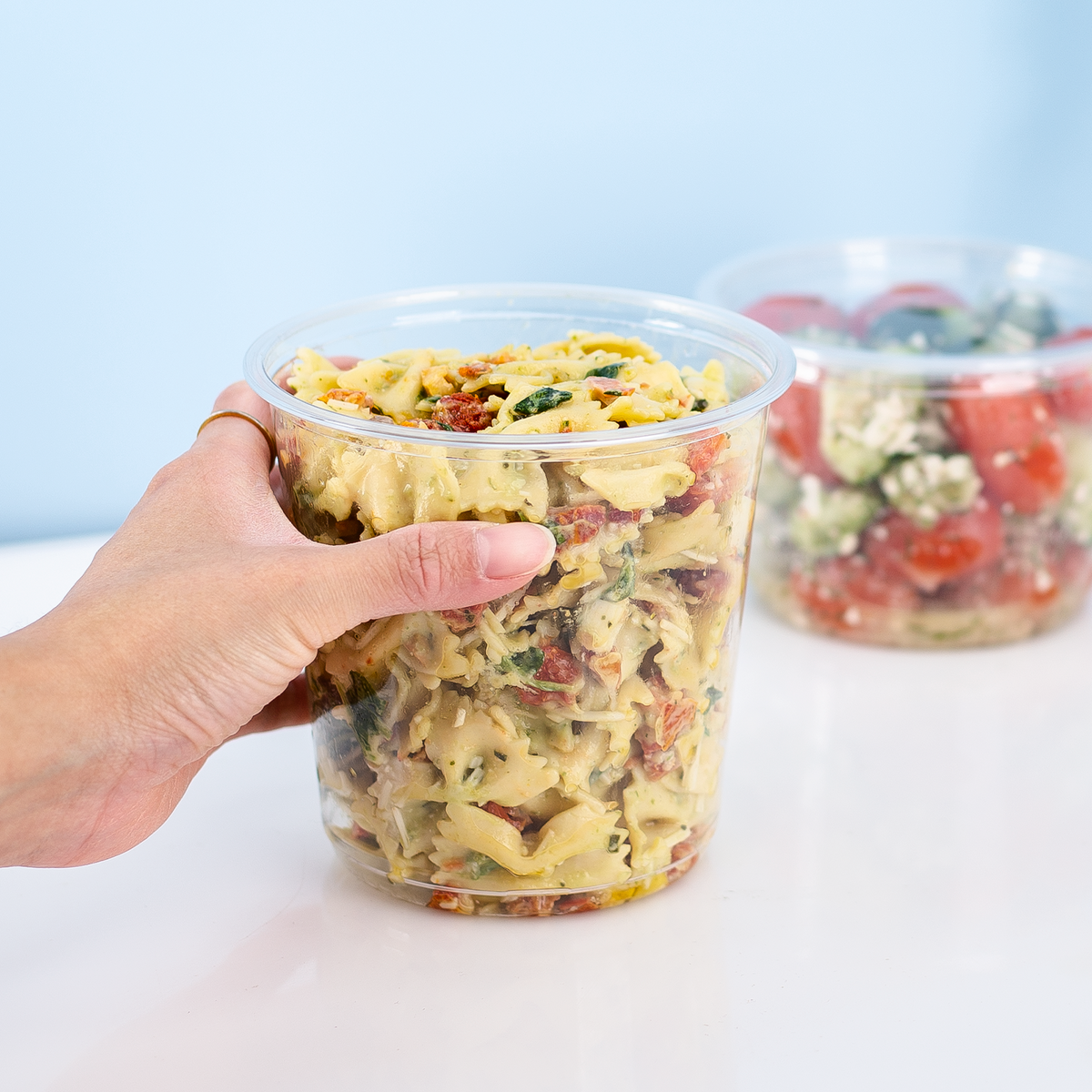 Karat 24 oz Deli Containers, PET, 117 mm — 500 ct — product photo 3