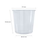 Karat 24 oz Deli Containers, PET, 117 mm — 500 ct — product photo 5