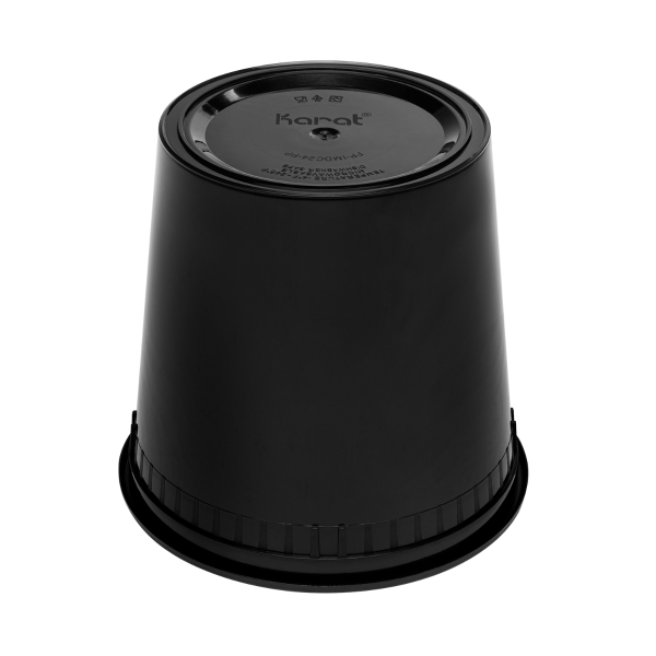 Karat 24 oz Deli Containers with Lids, Injection Molded PP, Black — 240 sets — product photo 8