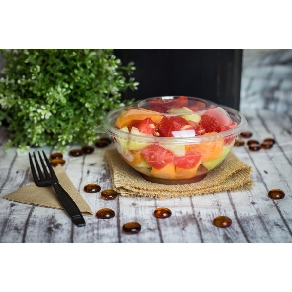 Karat 24 oz Disposable Salad Bowls, 165 mm, PET — 300 ct — product photo 12