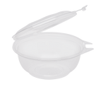 Karat 24 oz Disposable Tamper Resistant Hinged Salad Bowls, PET — 240 sets — product photo 4