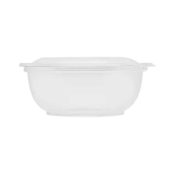 Karat 24 oz Disposable Tamper Resistant Hinged Salad Bowls, PET — 240 sets — product photo 5