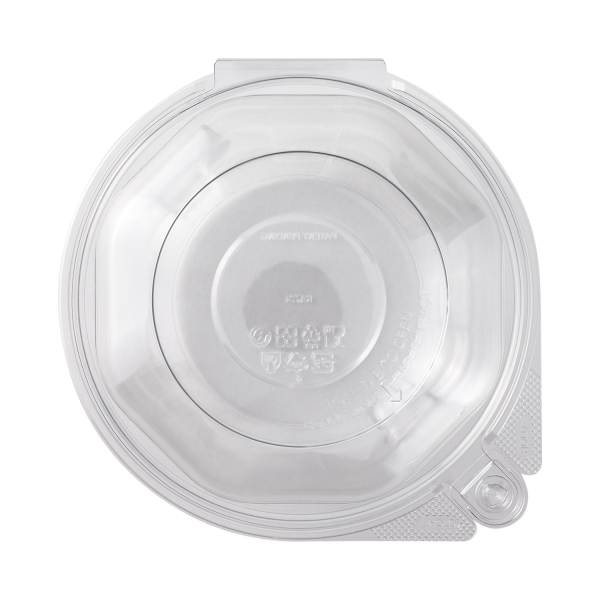 Karat 24 oz Disposable Tamper Resistant Hinged Salad Bowls, PET — 240 sets — product photo 6