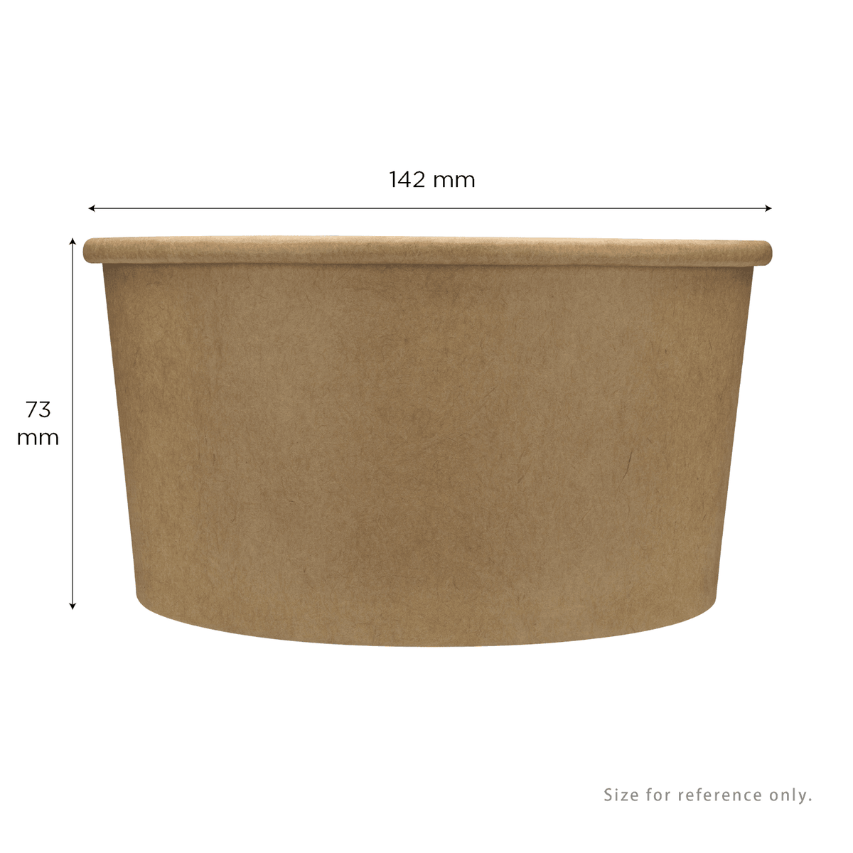 Karat 24 oz Paper Food Containers, 142 mm, Kraft — 600 ct — product photo 5