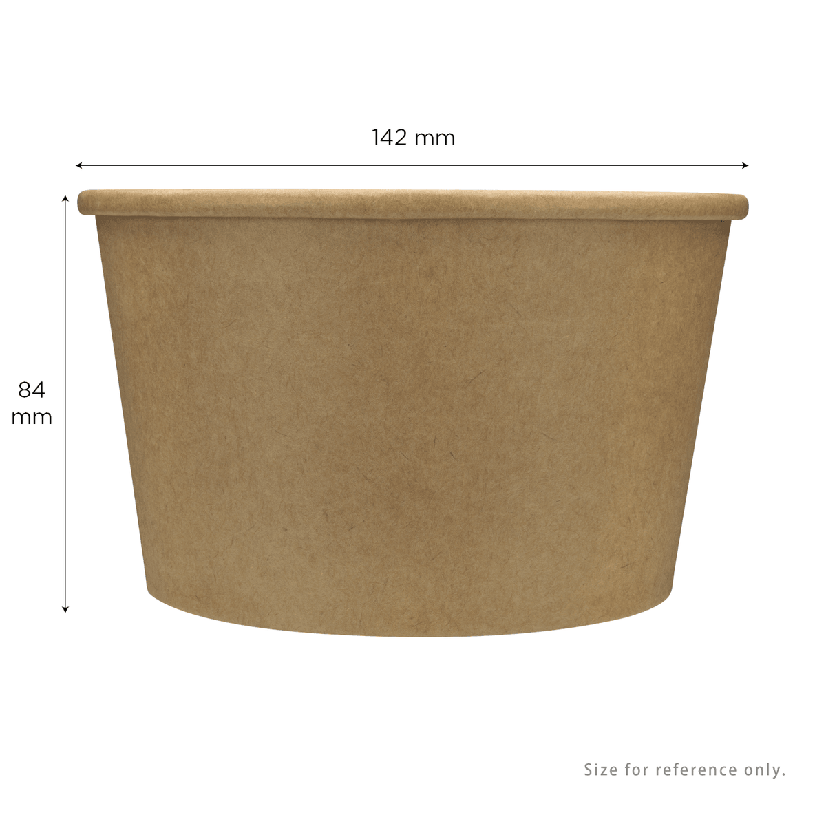 Karat 28 oz Paper Food Containers, 142 mm, Kraft — 600 ct — product photo 5