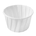 Karat 3.25 oz Paper Portion Cups, White — 5,000 ct — product photo 2