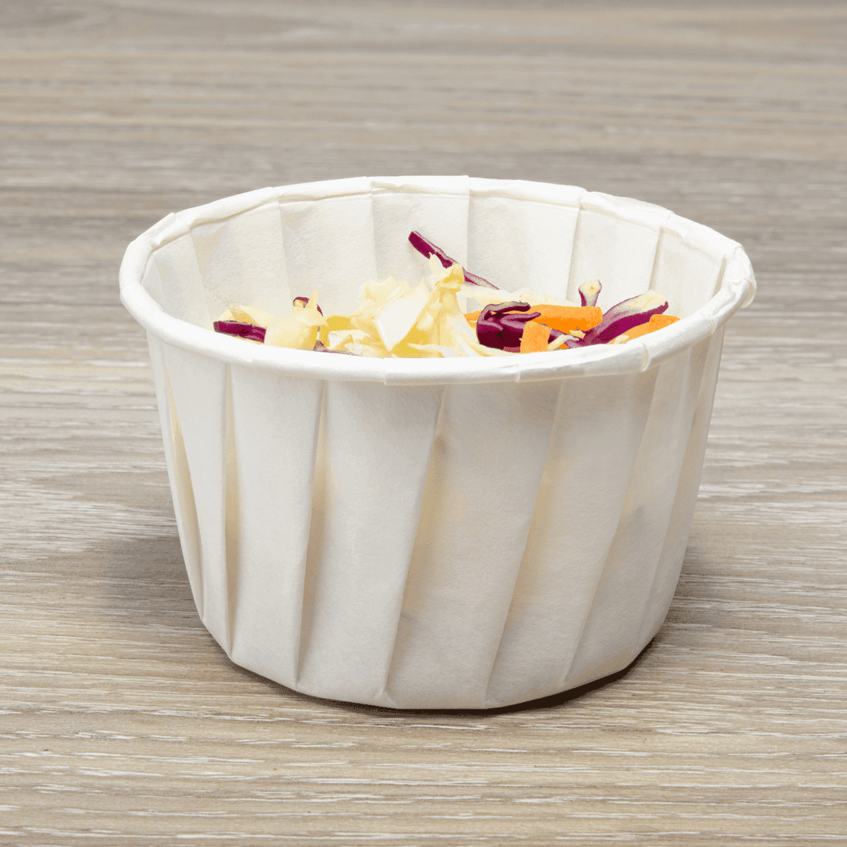 Karat 3.25 oz Paper Portion Cups, White — 5,000 ct — product photo 3