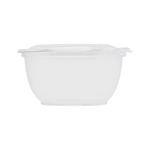 Karat 32 oz Disposable Tamper Resistant Hinged Salad Bowls, PET — 240 sets — product photo 5