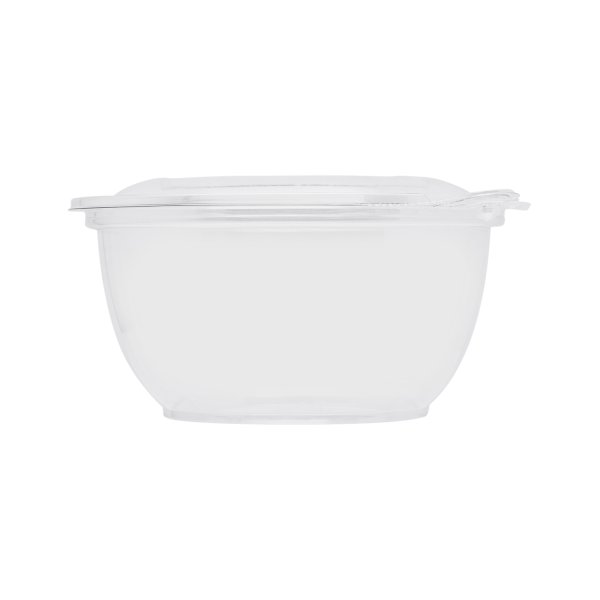 Karat 32 oz Disposable Tamper Resistant Hinged Salad Bowls, PET — 240 sets — product photo 5