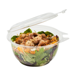 Karat 32 oz Disposable Tamper Resistant Hinged Salad Bowls, PET — 240 sets — product photo 7