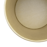 Karat 32 oz Gourmet Paper Food Container, Kraft, 115 mm — 500 ct — product photo 6