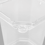 Karat 32 oz PET Tamper Resistant Square Container, Clear — 400 ct — product photo 6